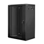 Lanberg WF01-6422-10B Armario Rack de Pared 22U Negro